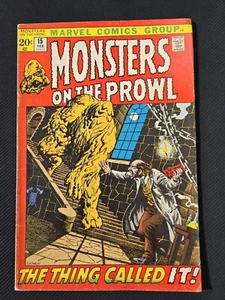 MONSTRUOS AL ACECHO #15 (1972) MARVEL EDAD DE BRONCE HORROR - Imagen 1 de 2