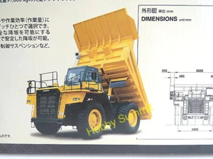 Camión de volteo Kyosho 1/50 R/C Komatsu HD785-7 R-T-R coche de construcción de 3 canales - Imagen 1 de 13