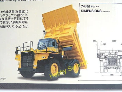 Kyosho 1/50 R/C  DUMP TRUCK  Komatsu HD785-7  R-T-R  3-Channel  Construction Car - Image 1 of 4