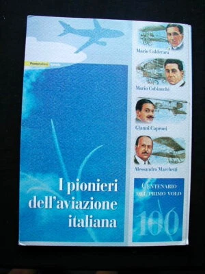 2003 Italy The Pioneers of Aviation Calderara Cobianchi Caproni Marchetti FDC - Image 1 of 4