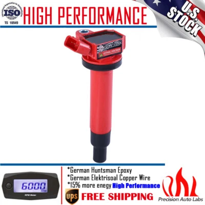 UF230 Ignition Coil for Lexus GX470 Toyota Tundra Sequoia 4Runner 4.3L 4.7L V8 - Image 1 of 4