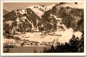 Bahnhof Bayrischzell Germany, View of Mountains, Houses, Sea, Nature, Postcard - Picture 1 of 2