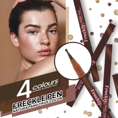 Natural Lifelike Freckle Pen Soft Lasting Waterproof Dot Spot Makeup Pen Marker - Image 1 of 4