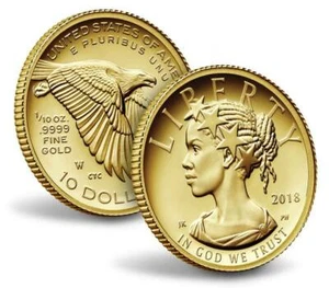 2018 American Liberty One-Tenth Ounce Gold Proof Coin Collection Rare US Mint - Picture 1 of 8