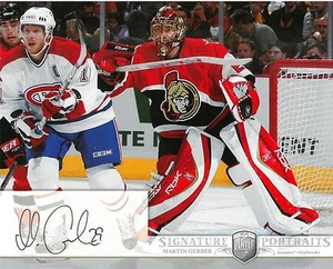 Martin Gerber 2006/07 UDA Be A Player Signed Auto Signature 8x10 Portrait - Picture 1 of 2