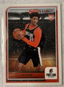 2023-24 Panini NBA Hoops - Rookies Winter #232 Scoot Henderson (RC) - Picture 1 of 2