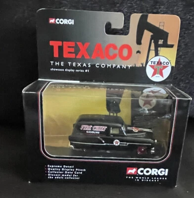 CORGI-TEXACO-FIRE CHIEF TRUCK-PONTIAC VAN-DIECAST-Brand New - Image 1 of 4
