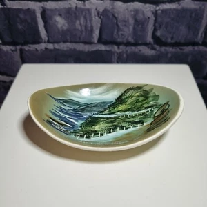 Studio Anna, plato de cerámica australiano - vintage, pintado a mano, Lorne, diseño Vic. - Imagen 1 de 7
