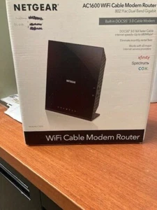 NETGEAR AC1600 CABLE MODEM ROUTER - Zdjęcie 1 z 1