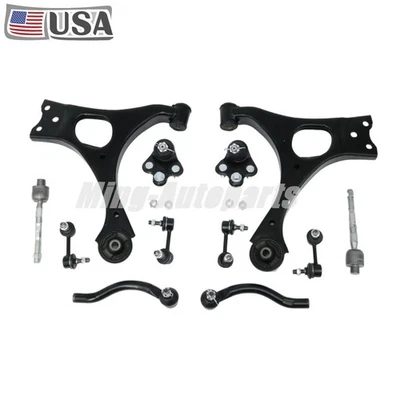 For Honda Civic Si 2.0L 2006-2011 12Pcs Suspension Kit Front Lower Control Arms - Image 1 of 4