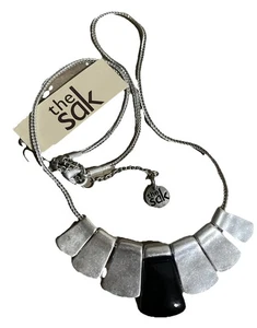New! The Sak Womens Silver  Collar Necklace Chain Extension 18 Inches - Picture 1 of 2
