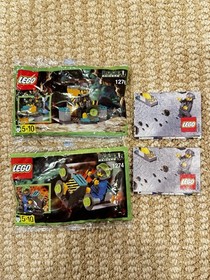 LEGO Rock Raiders 1276 & 1274 Japanese Kabaya Exclusive New in Bag / RARE HTF