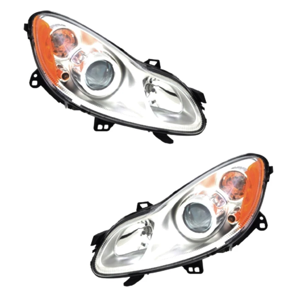For Smart Fortwo 10-15 Headlight Set Driver & Passenger Side Replacement - Image 1 of 1