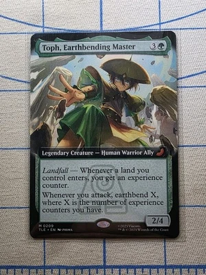 MTG Avatar Toph Earthbending Master 0209 Extended Art Mythic - Image 1 of 4