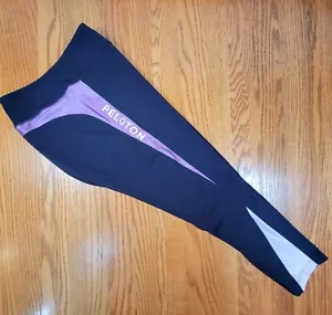 Peloton Colorblock Speed Legging Größe 3X Schwarz Neon Lila/Pink Neu mit Etikett - Bild 1 von 12