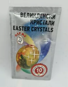 Crystals Glitter for Easter Decorated Eggs egg Dye Paint Colour Dyeing - Picture 1 of 5