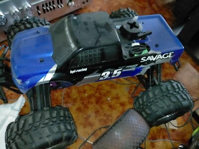 Rc Model HPI Savage con motore 3.5 - come nuovo - Immagine 1 di 4