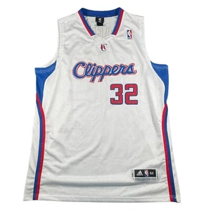VTG Adidas LA Clippers Blake Griffin #32 White Swingman Home Jersey Mens Sz 52 - Picture 1 of 9