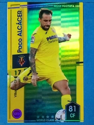 Panini WCCF Footista 2021 F21 R Paco ALCACER Japan Pre-Owned - Image 1 of 2