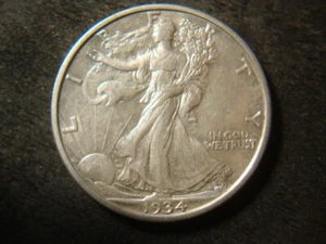 1934-S AU BU Walking Liberty Half Dollar Nice SEA - Picture 1 of 4