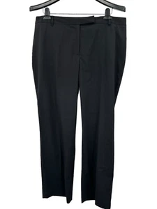 Chaus Dress Pants 16 Women's Grace Essentials Rich Black Straight Stretch NWT - Picture 1 of 8