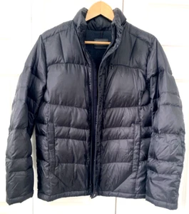 TUMI Mens Sz S Black Pack-A-Way Goose Down Puffer Jacket - Picture 1 of 21