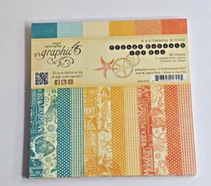 NUEVA Almohadilla de Papel Gráfica 45 Voyage Bajo El Mar Steampunk 6X6 RARA - Imagen 1 de 7