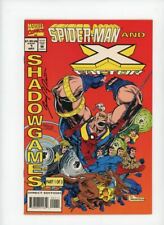 SPIDER-MAN AND X-FACTOR SHADOWGAMES #1-3 VERY FINE//NEAR MINT COMPLETE SET 1994