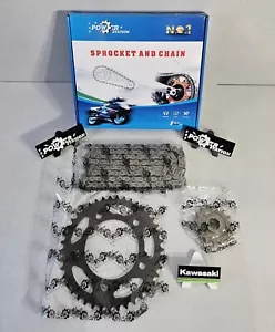Kit chaine KAWASAKI Z 750 / S / ZR750 S 2005 A 2006 - Photo 1/9