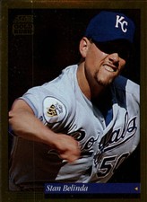 1994 Score Gold Rush Kansas City Royals Baseball Card #160 Stan Belinda