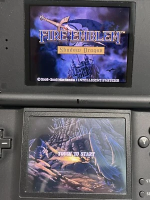 Fire Emblem Shadow Dragon Nintendo DS CIB Completo Probado Foto 1 de 4