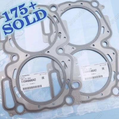 Genuine Subaru Head Gasket Forester Outback Impreza 2.5 SOHC MLS 11044AA642 2pc - Image 1 of 4