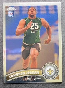 2011 Topps Chrome CAMERON JORDAN RC #39  NEW ORLEANS SAINTS - Picture 1 of 1