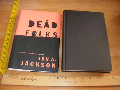 Dead Folks by Jon A. Jackson HC/DJ **SIGNED** 1st Edition 1st Print Excellent! Foto 1 de 4