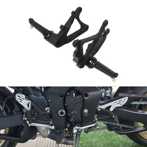 Front Footrest Foot Pegs Bracket Fit For Yamaha YZF R1 YZFR1 YZF-R1 2009-2014 - Bild 1 von 14