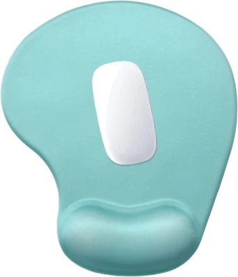 Ergonomic Mouse Pad with Wrist Rest Support, Gel Mouse Pads with Non-Slip PU Bas - Image 1 of 4