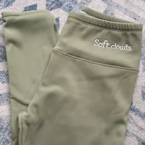Soft Clouds Fleece Leggings for Women Size Xtra Large NWOT - Picture 1 of 5