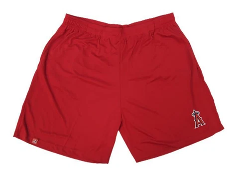 New Anaheim Angels Mens Size 3XL Majestic Red Shorts Cover