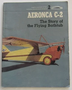 1978 Aeronca C-2 Story Flying Bathtub Aircraft Plane Smithsonian Aviation Book - Picture 1 of 6