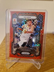 2023-24 Panini Prizm Euroleague Basketball Luka Doncic Red Power /75 - Bild 1 von 2