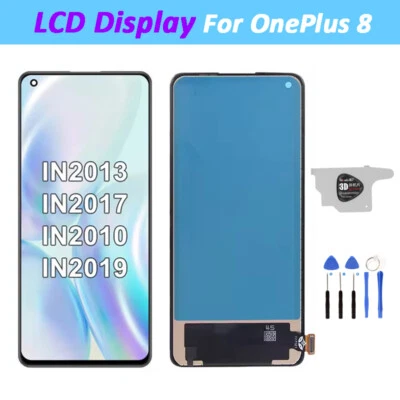 Für OnePlus 8 TFT LCD Display Touch Screen Digitizer Montage No Rahmen Ersatz - Bild 1 von 4