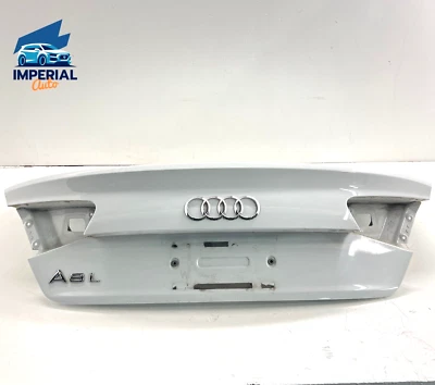 2011 - 2014 AUDI A8 L TAILGATE TRUNK LID SHELL PANEL COVER WHITE OEM — 第 1/4 张图片