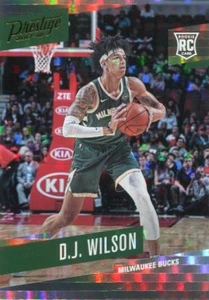 2017-18 PRESTIGE HORIZON PARALLELS RC D.J. WILSON MILWAUKEE BUCKS ROOKIE - H4410 - Picture 1 of 2
