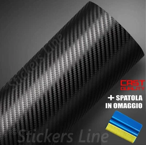 Folie Kohlenstoff Schwarz APA CM 150x500 Aufkleber 3D Cast Car Wrapping Motorrad - Bild 1 von 9