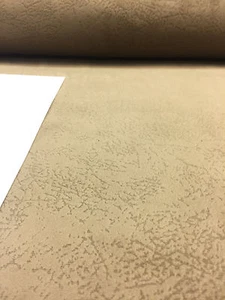 Fabricut Taupe Textured Velvet Performance Backing Fabric by the yard - Picture 1 of 5