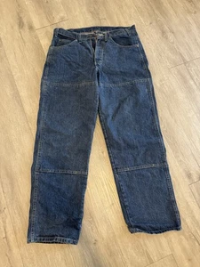 Pantalones de Carpintero Dickies Calce Relajado Para Hombre Talla 32x38 Azul Denim Jeans Ropa de Trabajo - Imagen 1 de 5