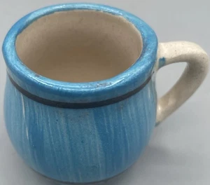 "Mini taza hecha a mano azul mar 2""" - Imagen 1 de 6