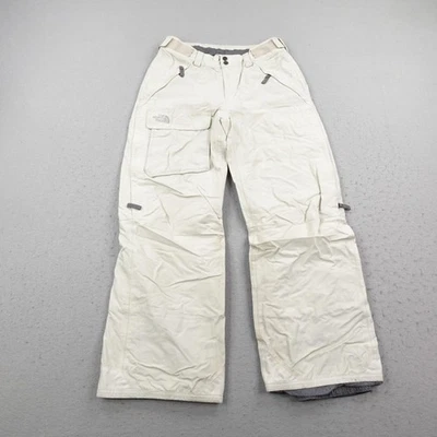 Pantalones North Face para mujer pequeños blancos HyVent esquí snowboard invierno nieve impermeables Foto 1 de 4