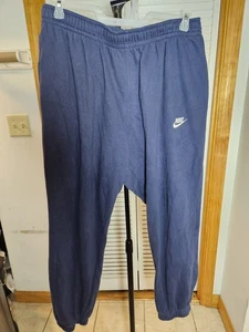 Pantalones deportivos Nike para hombre 2XL azules de vellón informales de ocio - Imagen 1 de 5