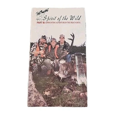 Ted Nugent Spirit of the Wild VHS Volume III Hunting United Sportsman Bowhunting - Image 1 of 4
